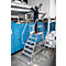 Mobiele platformtrap Krause Stabilo Professional, enkelzijdige toegang, 1x6 treden, 600 x 700 mm platform, 3450 mm werkhoogte