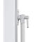 Mobile Drehtafel Franken, Querformat, 360° schwenkbar, mit Stativ, B 2200 x H 1200 mm, emailliert weiß