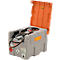 Mobile Tankstelle CEMO DT-Mobil Easy 200 l, Elektropumpe, 12 V, 40 l/min, Automatik-Zapfpistole, Klappdeckel, B 800 x T 620 x H 610 mm
