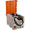Mobile Tankstelle CEMO DT-Mobil Easy 200 l, Elektropumpe CENTRI SP30, 12 V, 30 l/min, Automatik-Zapfpistole, Klappdeckel, B 800 x T 620 x H 610 mm