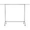 Mobiler Garderobenständer MAULlimbo, ausziehbare Seitenarme, B 1510 x T 500 x H 1560 mm, schwarz + 10 Kleiderbügel, schmutzhemmende Oberfläche, schwarz