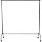Mobiler Garderobenständer MAULlimbo, ausziehbare Seitenarme, B 1510 x T 500 x H 1560 mm, schwarz + 10 Kleiderbügel, schmutzhemmende Oberfläche, schwarz