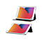 Mobilis RE.LIFE - Flip-Hülle für Tablet - mit Klappe - Ledereffekt-Material - Schwarz - für Apple 10.2-inch iPad
