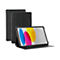 Mobilis RE.LIFE - Flip-Hülle für Tablet - mit Klappe - weiches Leder - Schwarz - Eco-Design