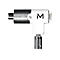 Mobilis Slim Rotating Security Lock Key - Sicherheitskabelschloss - 1.8 m