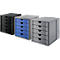 Module à tiroirs SYSTEMBOX KARMA, 5 tiroirs fermés, DIN A4, facile à utiliser, L 274 x P 330 x H 320 mm, différentes couleurs
