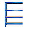 module d'extension, rayonnage à emboîter pour rayonnage à longue portée, 4 étagères, H 2000 x l. 1525 x P 600 mm