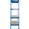 module de base, rayonnage à emboîter pour rayonnage à longue portée, 4 étagères, H 2000 x l. 1600 x P 600 mm,