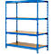 module de base, rayonnage à emboîter pour rayonnage à longue portée, 4 étagères, H. 2400 x l. 1600 x P 600 mm
