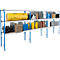 Module de base, rayonnage longue portée Epsivol, 3 niveaux, l. 2250 x P 600 x H 2000 mm