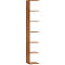 Module Pombal, pour étagère Pombal largeur 400 mm, profondeur 370 mm, noyer
