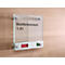 moedel deurbord GALERIE, 4 afstandhouders, gehard veiligheidsglas, vrij/bezet aanduiding, B 150 x H 150 mm, schroefbevestiging, transparant