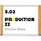 moedel deurlabel LMH, DIN A6, personaliseerbaar, polyester afdekking, zelfklevende montage, B 159,5 x H 105,5 mm, zilver/eik