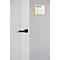 moedel Türschild LMH, Aluminium- und Holzrahmen, Holzart wählbar, Polyester-Abdeckung, Klebemontage, B 159,5 x H 150,5 mm, bronze/Ahorn