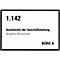 moedel Türschild Madrid, DIN A6, Querformat, Aluminiumrahmen, Polyesterabdeckung, Klebemontage, B 150,5 x H 105,5 mm, schwarz