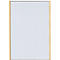 moedel wandbord LMH, DIN A3, staand formaat, frame van hout en aluminium, zelfklevend of schroefbevestiging, B 308,5 x H 422,5 mm, brons/mapulier