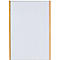 moedel wandbord LMH, DIN A3, staand formaat, frame van hout en aluminium, zelfklevend of schroefbevestiging, B 308,5 x H 422,5 mm, zilver/eiken