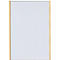 moedel wandbord LMH, DIN A3, staand formaat, frame van hout en aluminium, zelfklevend of schroefbevestiging, B 308,5 x H 422,5 mm, zilver/maple