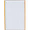 moedel Wandschild LMH, DIN A3, Hochformat, Holz- und Aluminiumrahmen, Klebe- oder Schraubmontage, B 308,5 x H 422,5 mm, bronze/Eiche