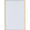 moedel Wandschild LMH, DIN A3, Hochformat, Holz- und Aluminiumrahmen, Klebe- oder Schraubmontage, B 308,5 x H 422,5 mm, schwarz/Ahorn