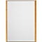 Moedel Wandschild LMH, DIN A4, Hochformat, Holz- und Aluminiumrahmen, Klebe- oder Schraubmontage, B 308,5 x H 422,5 mm, silber/Eiche