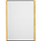 moedel Wandschild LMH, DIN A4, wechselbare Einlagen, Klebemontage, B 221,5 x H 299,5 mm, Ahorn/schwarz