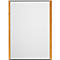 moedel Wandschild LMH, DIN A4, wechselbare Einlagen, Klebemontage, B 221,5 x H 299,5 mm, Eiche/schwarz