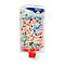 Distributeur transparent avec bouchons d'oreille colorés. Inscription : Moldex, Plugs Station. Bouton de distribution rouge.