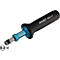 Schroevendraaier, zwart met blauw element, opschrift HAZET 6002 CT.