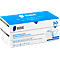 Mond-neus bescherming BBE Solutions®, medisch, EN 14638/10993 type IIR, disposable, 3-laags, vormbare neusklem, elastische oorelastiekjes, blauw, 50 stuks 