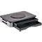 Monitor-/printer-standaard - tot 15 kg - B 400 x D 300 x H 74 mm - zilver/zwart