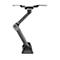Monitor-wandhouder NewStar NM-W225BLACK, voor flatscreens tot 32″, kantel- en zwenkbaar, in diepte verstelbaar,