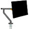 Monitorarm BakkerElkhuizen BE Flexibel, voor 1 monitor, tot 10 kg, draaibaar, kantelbaar en zwenkbaar, klembreedte 80 mm, VESA-compatibel, ergonomisch, in hoogte verstelbaar van 170 tot 582 mm, donkergrijs/zwart