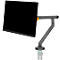 Monitorarm BakkerElkhuizen BE Flexibel, voor 1 monitor, tot 10 kg, draaibaar, kantelbaar en zwenkbaar, klembreedte 80 mm, VESA-compatibel, ergonomisch, in hoogte verstelbaar van 170 tot 582 mm, donkergrijs/zwart