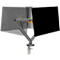 Monitorarm BakkerElkhuizen BE Flexibel, voor 1 monitor, tot 10 kg, draaibaar, kantelbaar en zwenkbaar, klembreedte 80 mm, VESA-compatibel, ergonomisch, in hoogte verstelbaar van 170 tot 582 mm, donkergrijs/zwart