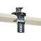 Monitorarm BakkerElkhuizen BE Flexibel, voor 1 monitor, tot 10 kg, draaibaar, kantelbaar en zwenkbaar, klembreedte 80 mm, VESA-compatibel, ergonomisch, in hoogte verstelbaar van 170 tot 582 mm, donkergrijs/zwart