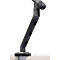 Monitorarm BakkerElkhuizen BE Flexibel, voor 1 monitor, tot 10 kg, draaibaar, kantelbaar en zwenkbaar, klembreedte 80 mm, VESA-compatibel, ergonomisch, in hoogte verstelbaar van 170 tot 582 mm, donkergrijs/zwart