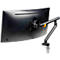 Monitorarm BakkerElkhuizen BE Flexible, für 1 Monitor, bis 10 kg, dreh-, neig- und schwenkbar, 80 mm Klemmweite, VESA-komaptibel, ergonomisch, Höhenverstellbar von 170 bis 582 mm, schwarz