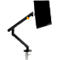 Monitorarm BakkerElkhuizen BE Flexible, für 1 Monitor, bis 10 kg, dreh-, neig- und schwenkbar, 80 mm Klemmweite, VESA-komaptibel, ergonomisch, Höhenverstellbar von 170 bis 582 mm, schwarz