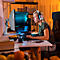 Monitorarm ergotron® HX Desk, tafelbevestiging, voor beeldschermen tot 42″ &amp; tot 19 kg, in hoogte en diepte verstelbaar, kantelbaar, VESA, wit
