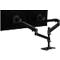 Monitorarm Ergotron LX Pro Dual Direct, für 2 Displays bis 24″, neig-/schwenk-/drehbar, höhenverstellbar, Tischhalterung, VESA, Metall, schwarz