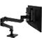 Monitorarm Ergotron LX Pro, für 1 Display bis 34″, neig-/schwenkbar, höhenverstellbar, Tischhalterung, VESA, Metall, schwarz