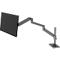 Monitorarm Ergotron LX Pro, hohe Säule, für 1 Display bis 34″, neig-/schwenkbar, höhenverstellbar, Tischhalterung, VESA, Metall, dunkelgrau