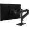 Monitorarm Ergotron LX Pro, hohe Säule, für 1 Display bis 34″, neig-/schwenkbar, höhenverstellbar, Tischhalterung, VESA, Metall, schwarz