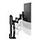 Monitorarm Ergotron TRACE, für 1 Display bis 38″ & bis 9,8 kg, höhen-/tiefenverstellbar, schwenk-/dreh-/neigbar, mit Tischklemme, schwarz