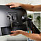 Monitorarm Fellowes® Tallo™, für 2 Displays bis 40' & je bis 9 kg, höhenverstell-/dreh-/schwenk-/neigbar, Gasfeder, Kabelführung, Tischklemme, schwarz
