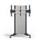 Monitorständer SMS Presence, mobil, elektrisch höhenverstellbar, für 1 Display ab 46' & bis 150 kg, VESA, Verriegelung, Kabelmanagement, anthrazit