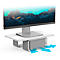 Monitorstandaard Kensington CoolView, met afneembare ventilator, voor monitoren tot 27 inch.