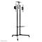 Monitorstandaard Neomounts® by Newstar NM-M1700BLACK, verrijdbaar, voor 1 flatscreen tot 75'/tot 50 kg, in hoogte/diepte verstelbaar, kabelgeleiding, zwart