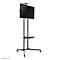Monitorstandaard Neomounts® by Newstar NM-M1700BLACK, verrijdbaar, voor 1 flatscreen tot 75'/tot 50 kg, in hoogte/diepte verstelbaar, kabelgeleiding, zwart